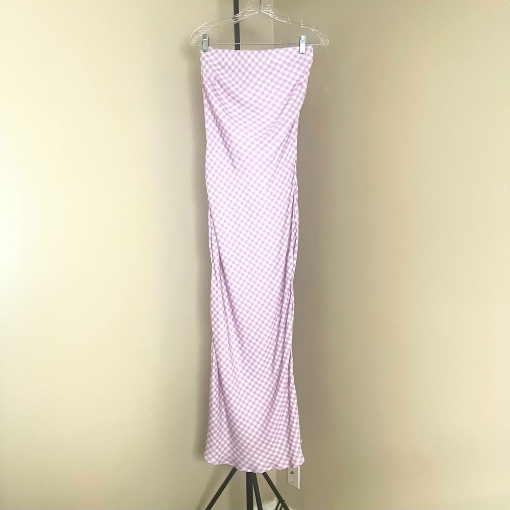 RESA Slip Pink and White Gingham Dress - Picture 3 of 7